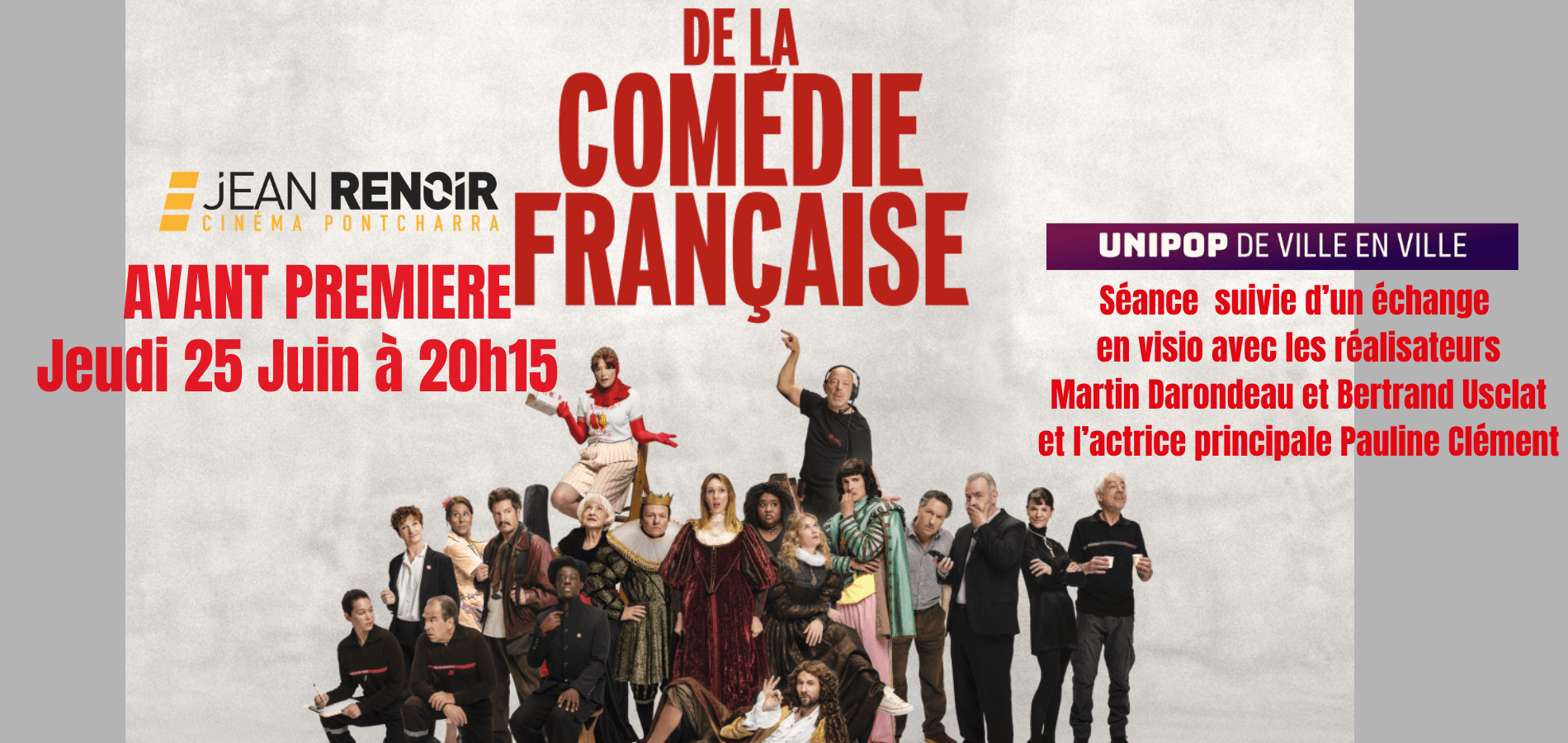actualité de la Comédie Française