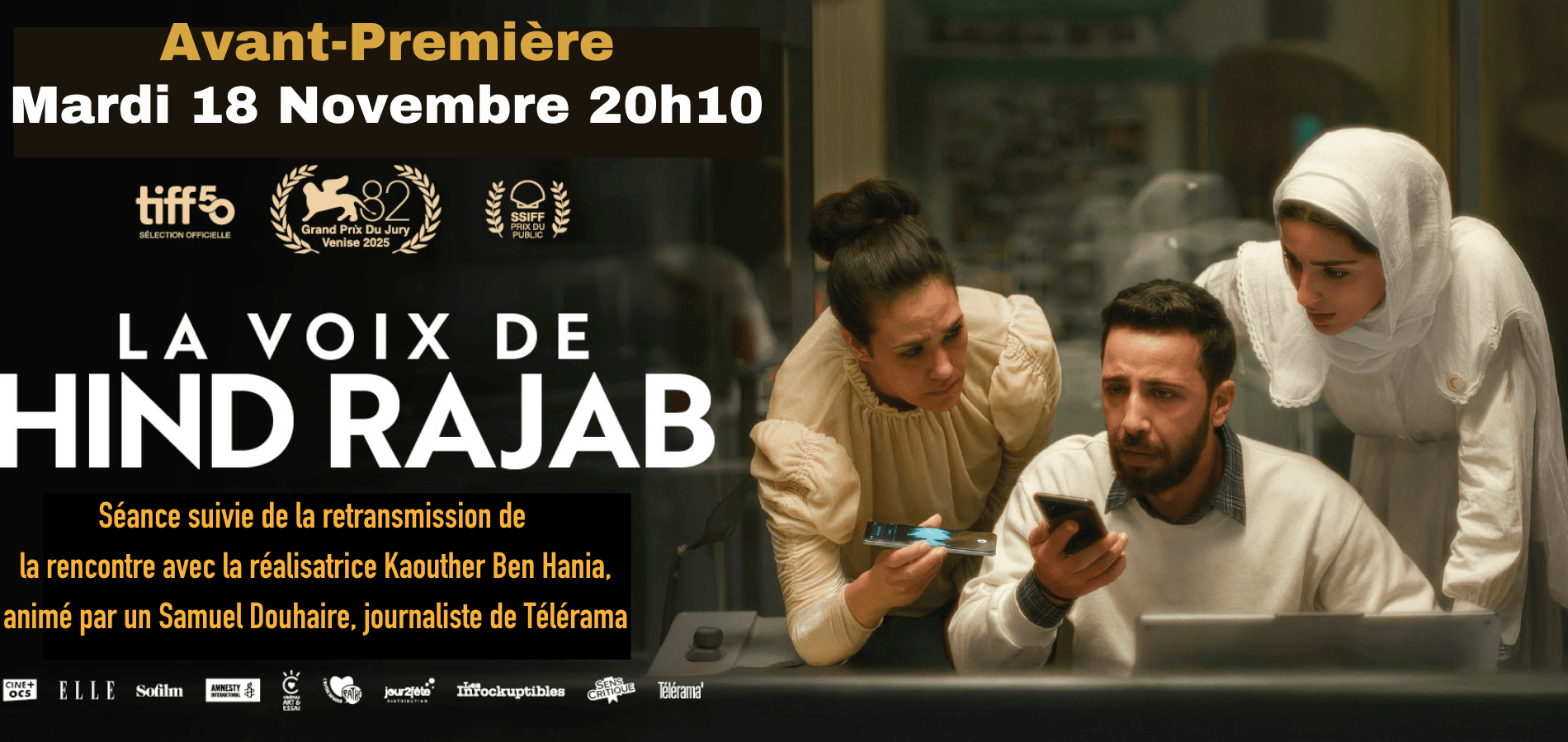 actualité la voix de hind rajab