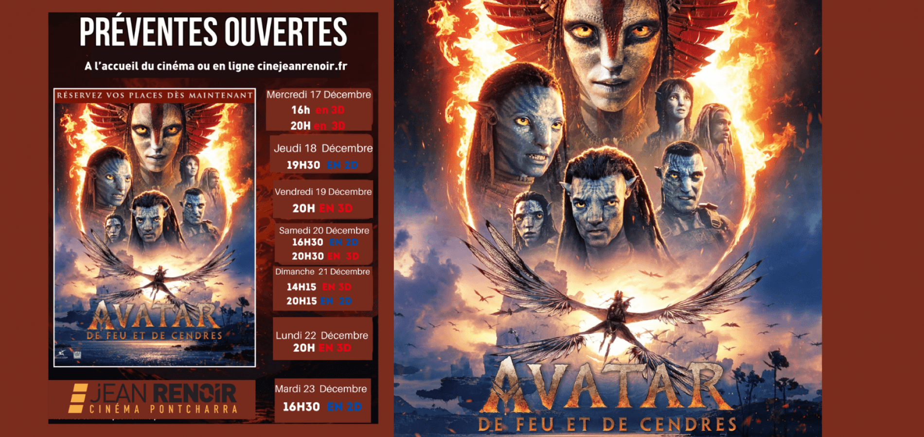 actualité avatar du 17 au 23